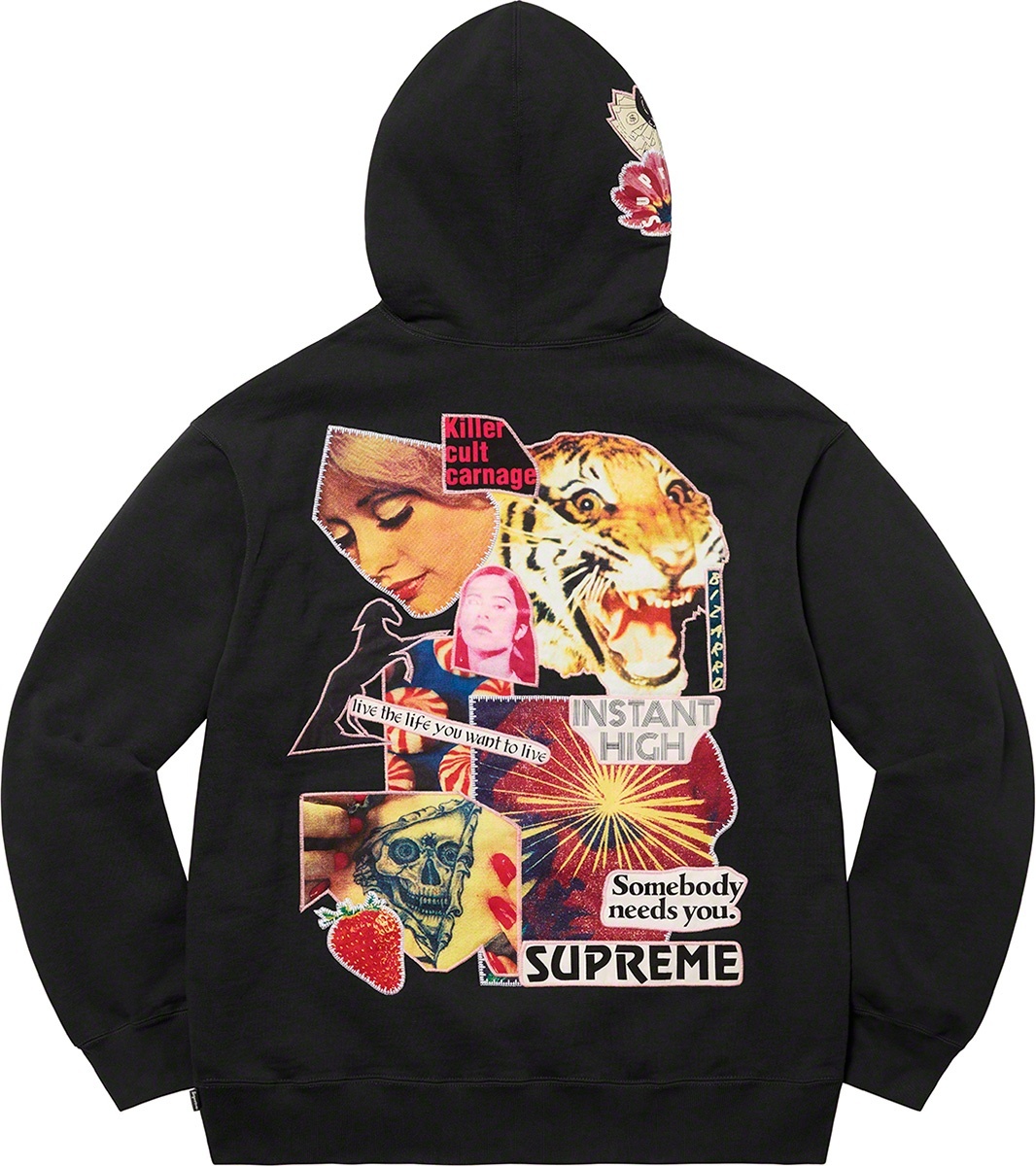 Instant High Patches Hooded Sweatshirt view 12